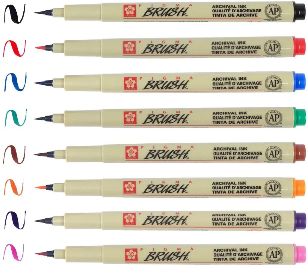 Brush Pen – Pigma Brush - Image 5
