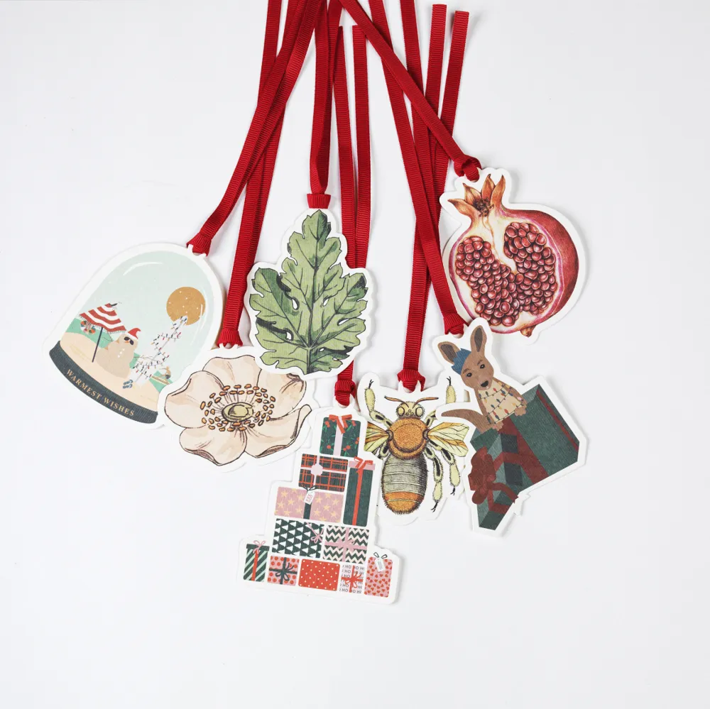 Gift Tag - Leaf - Pack of 6 - Image 3
