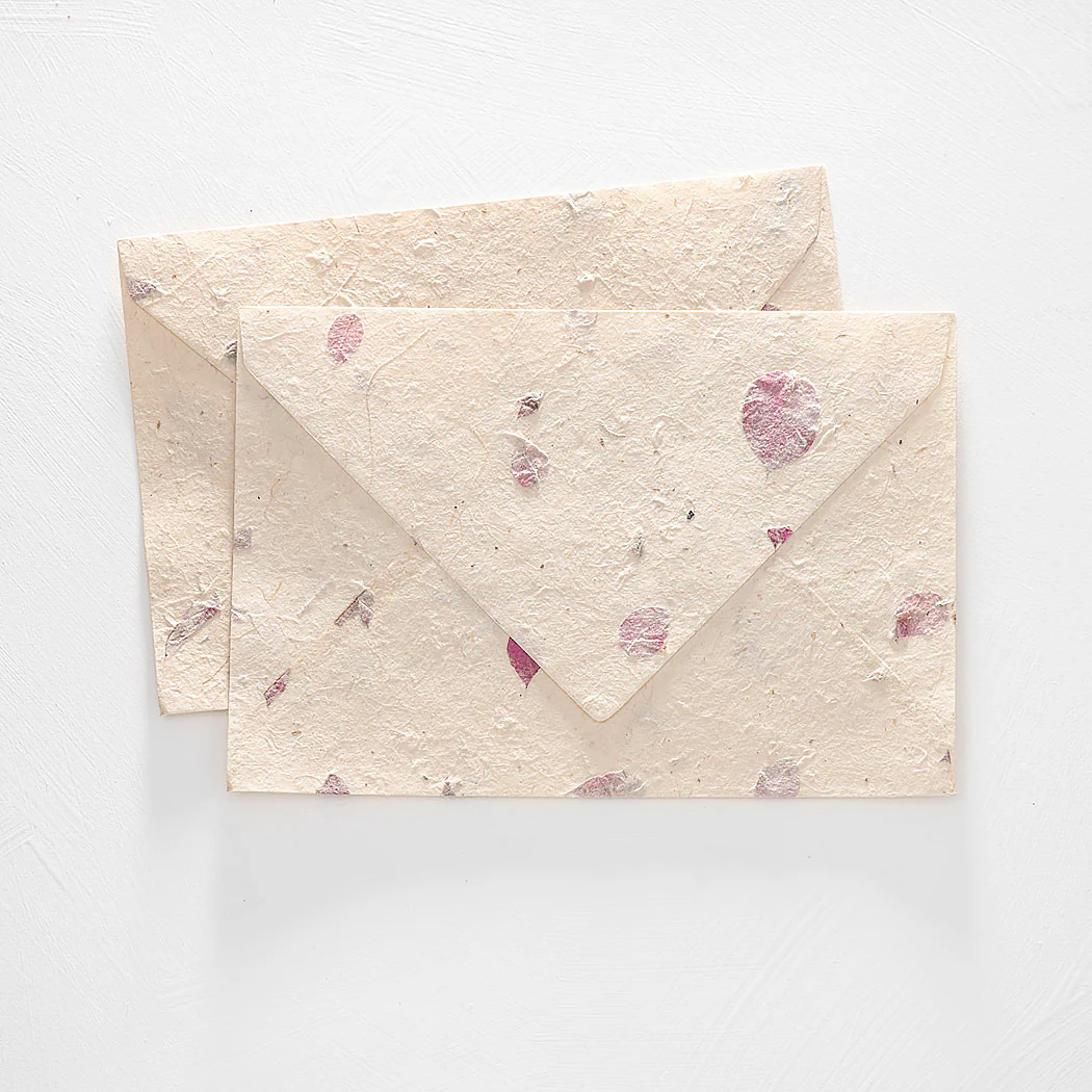Handmade Paper Envelope (Pack 25) - Image 5