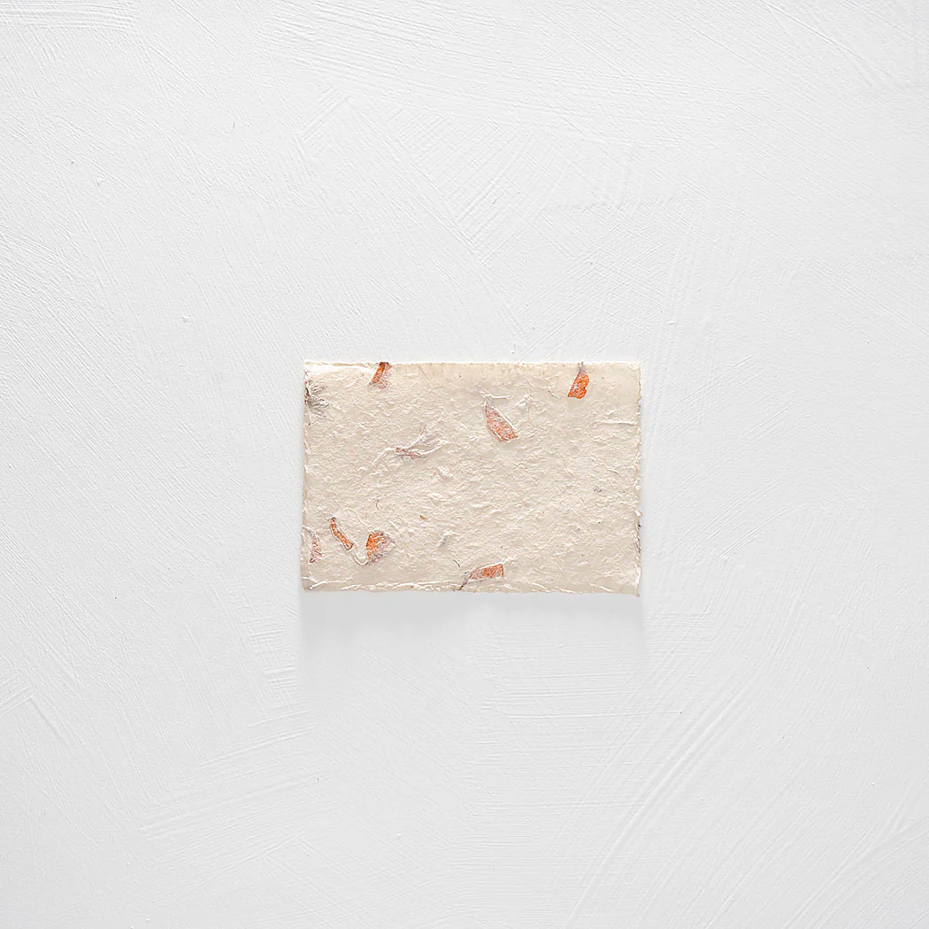 Handmade Paper Flat Card (Pack of 25) - Image 4