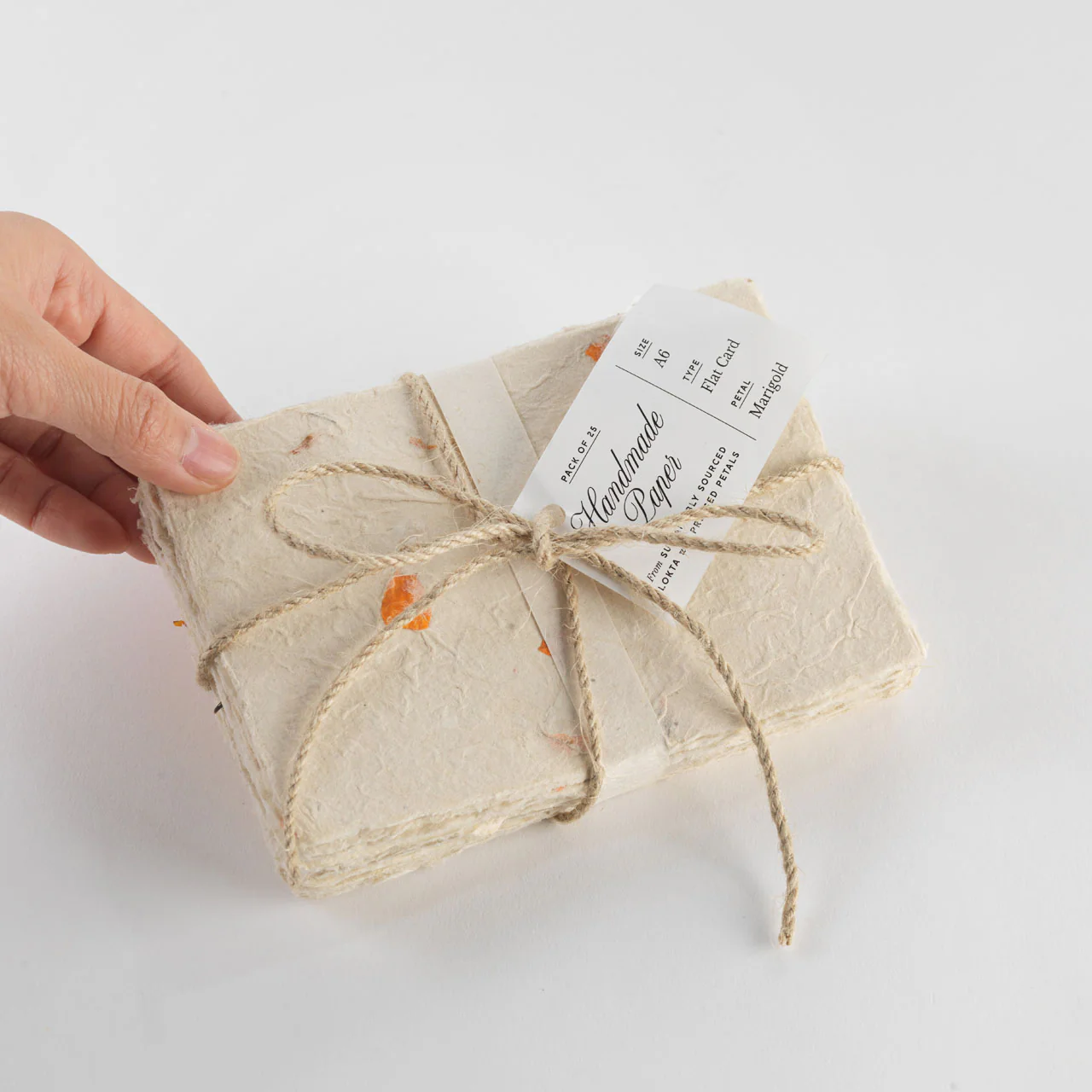 Handmade Paper Flat Card (Pack of 25) - Image 6