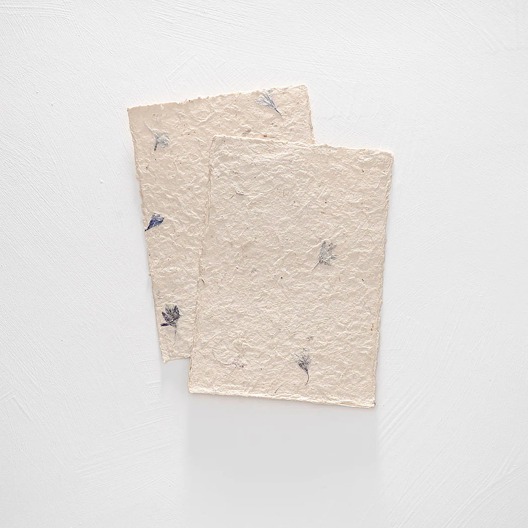 Handmade Paper Flat Card (Pack of 25) - Image 8