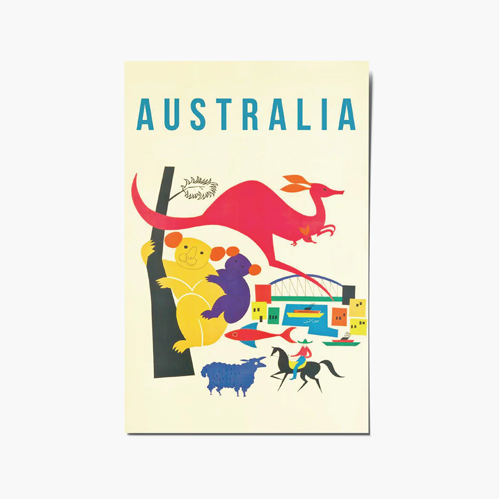 Postcard - Australia Air