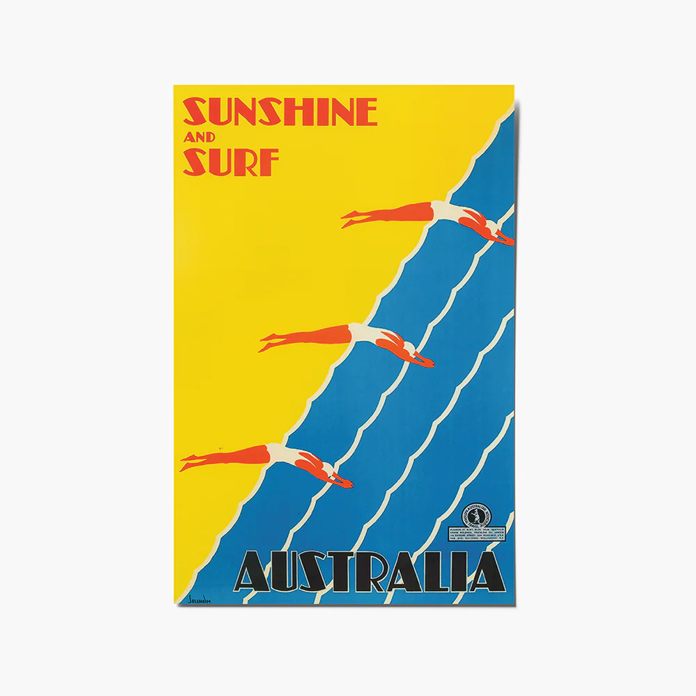 Postcard - Sunshine and Surf