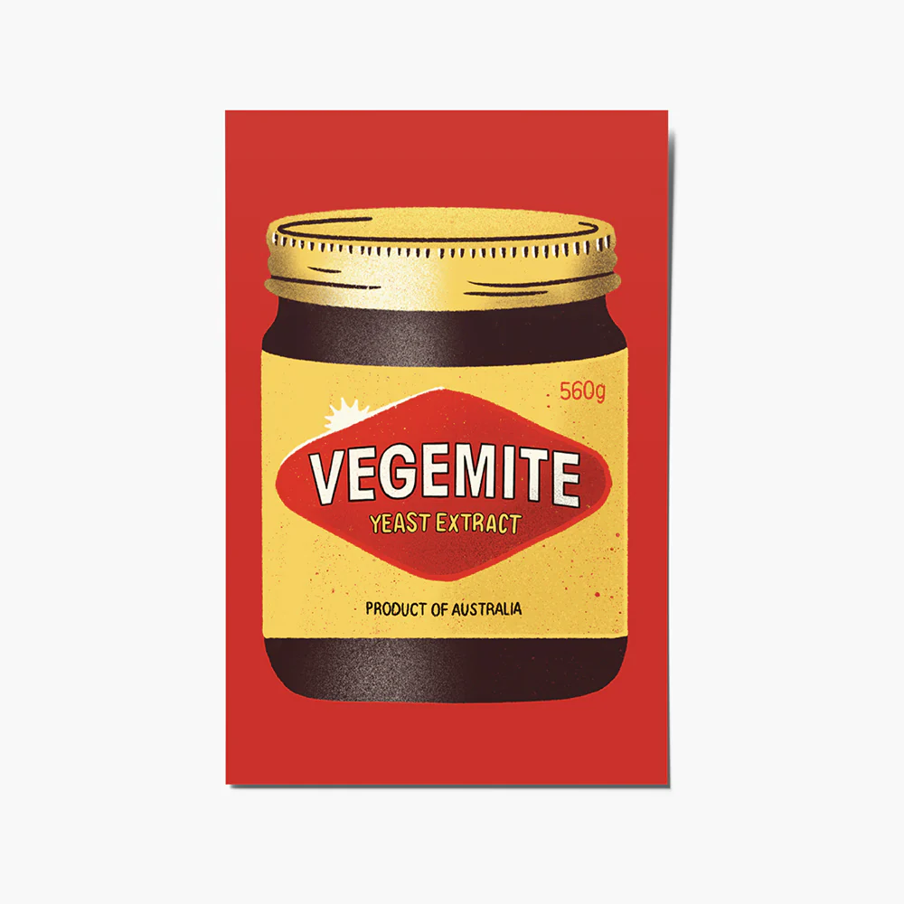 Postcard - Vegemite