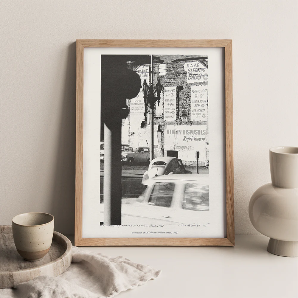 Print - Intersection of La Trobe and Williams Street Strizic