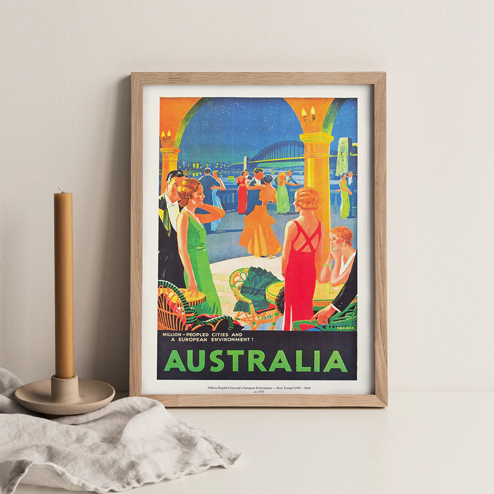 Print - Million Peopled Cities