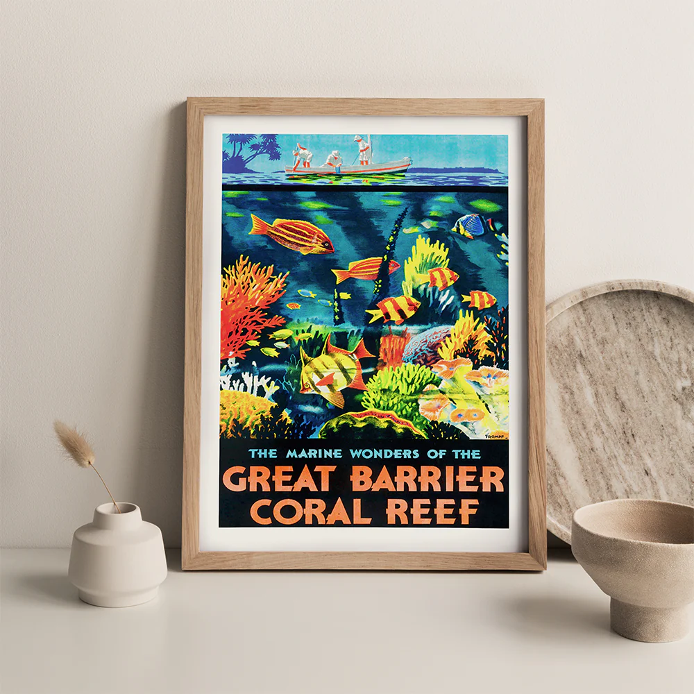 Print - The Marine Wonders of the Great Barrier Reef