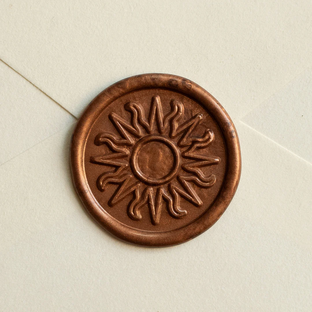 Wax Stamp - Sun