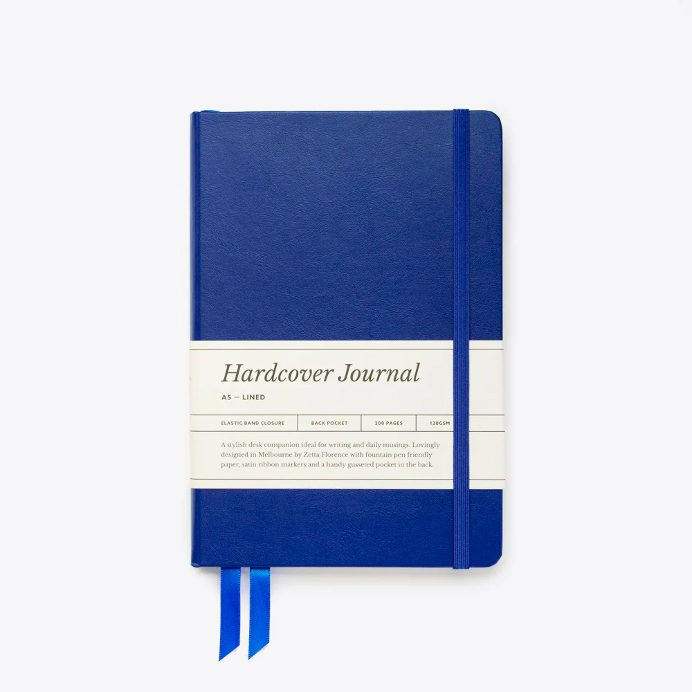 Lined Hardcover Elastic Journal - A5 - Image 17