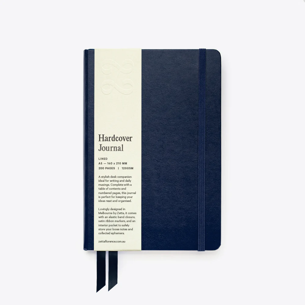 Lined Hardcover Elastic Journal - A5 - Image 25